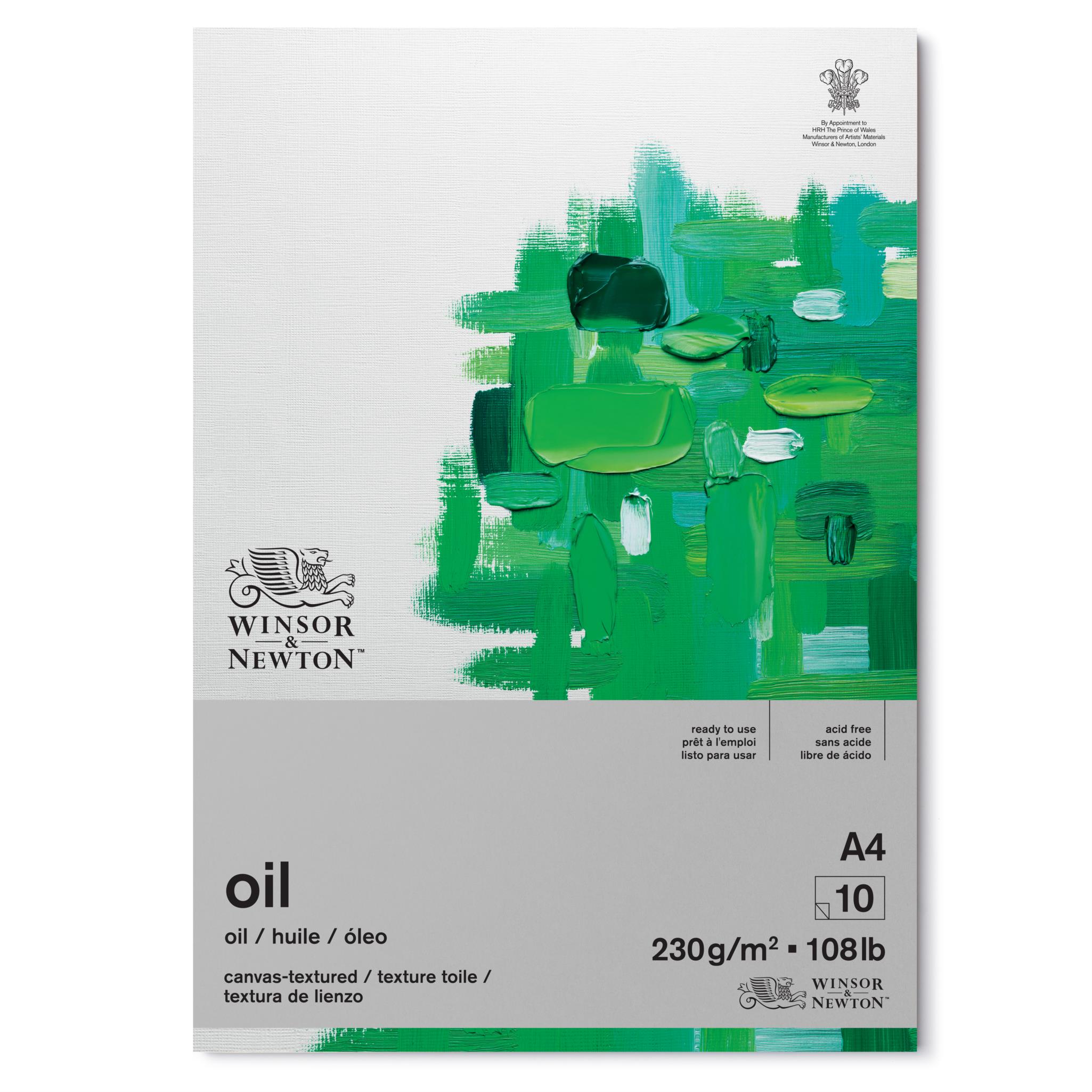 WINSOR & NEWTON OIL PAD 10 SHEETS OF A4